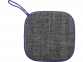 Портативная колонка «Arietta», синий/серый, пластик с покрытием soft-touch, полиэстер - 3