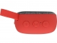 Портативная колонка «Arietta», красный/серый, пластик с покрытием soft-touch, полиэстер - 5