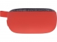 Портативная колонка «Arietta», красный/серый, пластик с покрытием soft-touch, полиэстер - 8