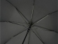 23-дюймовый автоматический зонт Alina из переработанного ПЭТ-пластика, черный - 2