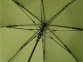 Зонт-трость «Bella», зеленый армейский, полиэстер - 2