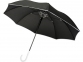 Зонт-трость «Felice», черный, белый, эпонж полиэстер - 2