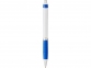 Ручка пластиковая шариковая «Turbo», белый/синий/серебристый - 1