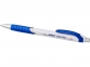 Ручка пластиковая шариковая «Turbo», белый/синий/серебристый - 3