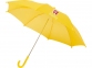 Зонт-трость «Nina» детский, желтый, купол- полиэстер, каркас-сталь, спицы- стекловолокно, ручка-пластик - 6
