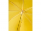 Зонт-трость «Nina» детский, желтый, купол- полиэстер, каркас-сталь, спицы- стекловолокно, ручка-пластик - 2
