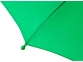 Зонт-трость «Nina» детский, зеленый, купол- полиэстер, каркас-сталь, спицы- стекловолокно, ручка-пластик - 4