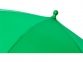 Зонт-трость «Nina» детский, зеленый, купол- полиэстер, каркас-сталь, спицы- стекловолокно, ручка-пластик - 5