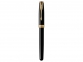 Ручка роллер премиум Parker Sonnet Core Black Lacquer GT, черный/золотистый - 1