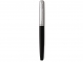 Ручка-роллер Parker "Jotter Originals Black Chrome СT" черная, 0,8мм, подарочная упаковка, 2096907 - 1