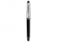 Ручка роллер Waterman Expert Deluxe Black CT F, черный/серебристый - 1