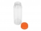 Бутылка для воды «Candy», оранжевый/прозрачный, ПЭТ - 1