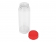 Бутылка для воды «Candy», красный/прозрачный, ПЭТ - 1