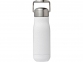 Бутылка спортивная «Yuki», белый/серебристый, нержавеющая cталь - 1