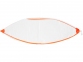 Непрозрачный пляжный мяч Bora, оранжевый/белый - 1