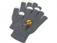 Сенсорные перчатки «Billy», темно-серый, акриловое волокно - 3