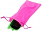 Чехол «Clean» для солнцезащитных очков, неоново-розовый, микрофибра полиэстер - 2