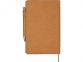 Блокнот «Celuk» с шариковой ручкой, светло-коричневый, блокнот- моющая крафт-бумага, ручка- бамбук - 2