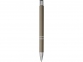 Шариковая кнопочная ручка Moneta с матовым антискользящим покрытием, темно-серый - 2