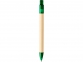 Ручка картонная шариковая «Safi», натуральный/темно-зеленый, бумага/АБС пластик - 2