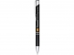 Ручка металлическая шариковая «Moneta» с анодированным покрытием, черный, корпус- алюминий, детали- АБС пластик, клип- сталь - 2