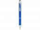 Ручка металлическая шариковая «Moneta» с анодированным покрытием, cиний, корпус- алюминий, детали- АБС пластик, клип- сталь - 1