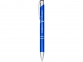 Ручка металлическая шариковая «Moneta» с анодированным покрытием, cиний, корпус- алюминий, детали- АБС пластик, клип- сталь - 2