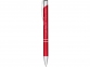Ручка металлическая шариковая «Moneta» с анодированным покрытием, красный, корпус- алюминий, детали- АБС пластик, клип- сталь - 2