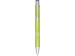 Ручка металлическая шариковая «Moneta» с анодированным покрытием, лайм, корпус- алюминий, детали- АБС пластик, клип- сталь - 1