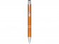 Ручка металлическая шариковая «Moneta» с анодированным покрытием, оранжевый, корпус- алюминий, детали- АБС пластик, клип- сталь - 1