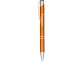 Ручка металлическая шариковая «Moneta» с анодированным покрытием, оранжевый, корпус- алюминий, детали- АБС пластик, клип- сталь - 2