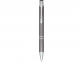 Ручка металлическая шариковая «Moneta» с анодированным покрытием, серый, корпус- алюминий, детали- АБС пластик, клип- сталь - 1