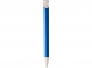 Ручка-подставка шариковая «Medan» из пшеничной соломы, синий, пшеничная солома/АБС пластик - 2