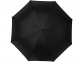 Зонт-трость «Yoon» с обратным сложением, темно-синий/черный, полиэстер/стекловолокно - 1