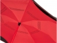 Зонт-трость «Yoon» с обратным сложением, красный/черный, полиэстер/стекловолокно - 5