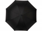Зонт-трость «Yoon» с обратным сложением, красный/черный, полиэстер/стекловолокно - 1