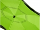 Зонт-трость «Yoon» с обратным сложением, лайм/черный, полиэстер/стекловолокно - 4