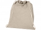 Сумка-рюкзак «Pheebs» из переработанного хлопка, 150 г/м?, натуральный, переработанный хлопок - 3