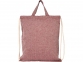 Сумка-рюкзак «Pheebs» из переработанного хлопка, 150 г/м?, каштановый, переработанный хлопок - 1