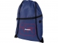 Рюкзак «Oriole» с карманом на молнии, темно-синий, полиэстер - 4