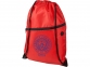 Рюкзак «Oriole» с карманом на молнии, красный, полиэстер - 4