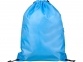 Рюкзак «Oriole» с карманом на молнии, светло-синий, полиэстер - 2