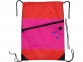 Рюкзак «Oriole» с карманом на молнии, фуксия, полиэстер - 3