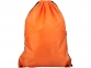 Рюкзак «Oriole» с карманом на молнии, оранжевый, полиэстер - 2