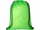 Рюкзак «Oriole» со светоотражающей полосой, зеленый, полиэстер - 2