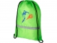 Рюкзак «Oriole» со светоотражающей полосой, зеленый, полиэстер - 4