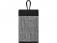 Портативное зарядное устройство «Weave», 4000 mAh, черный, АБС пластик/ткань - 1
