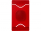Держатель для мобильного телефона «Purse» с бумажником, красный, АБС пластик - 1