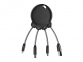 Портативное зарядное устройство «Octopus Booster», 1000 mAh, черный, АБС пластик - 1