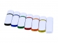 Флешка промо прямоугольной классической формы с цветными вставками, 4 Гб, белый/красный - 3